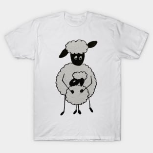 A sheep and its little one T-Shirt